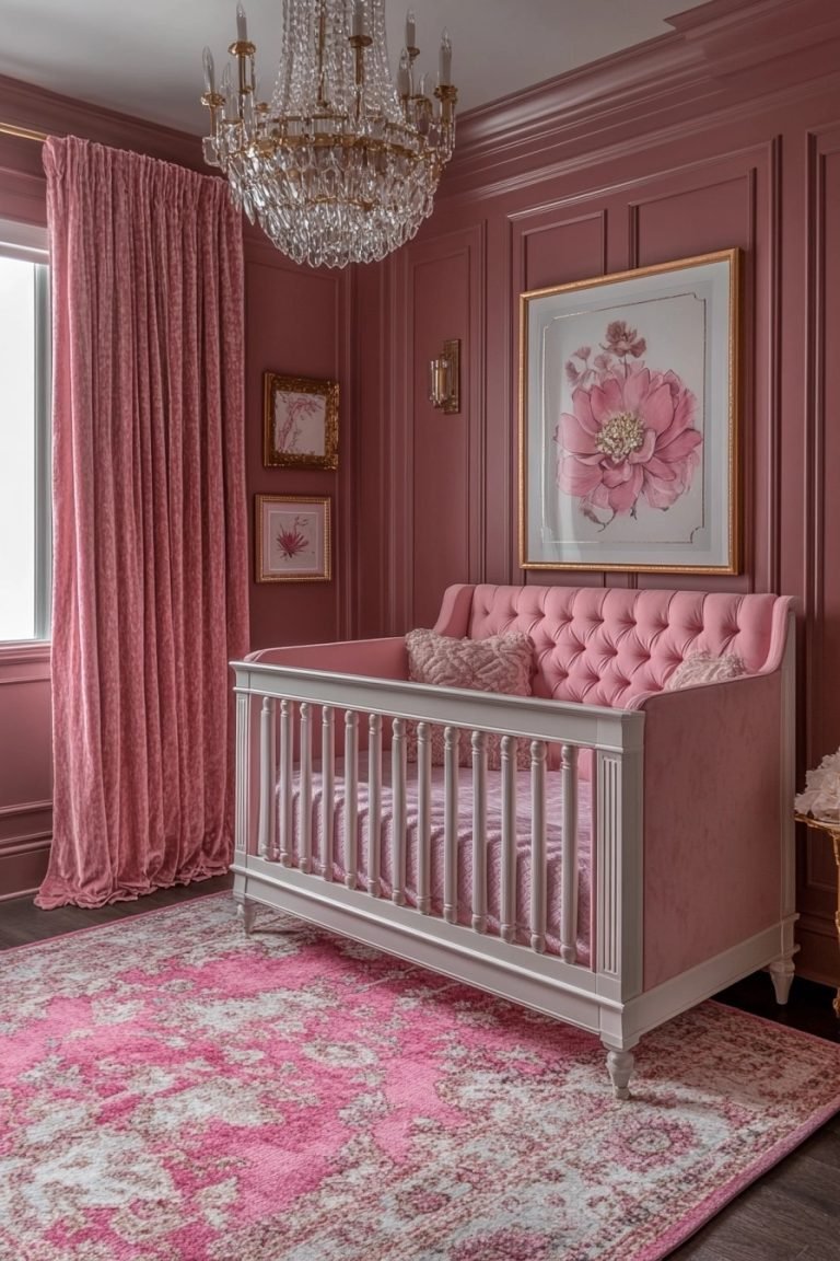 29 Pink Nursery Ideas To Make Your Baby’s Room Feel Magical - Courtneys ...