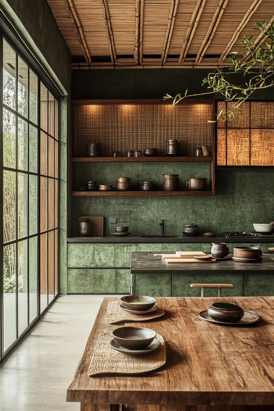 29 Green Kitchen Designs For A Modern And Eco-Friendly Touch ...