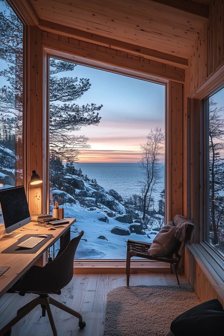 29 Small Nordic Cabin Interior Ideas To Create A Calm And Cozy Vibe ...
