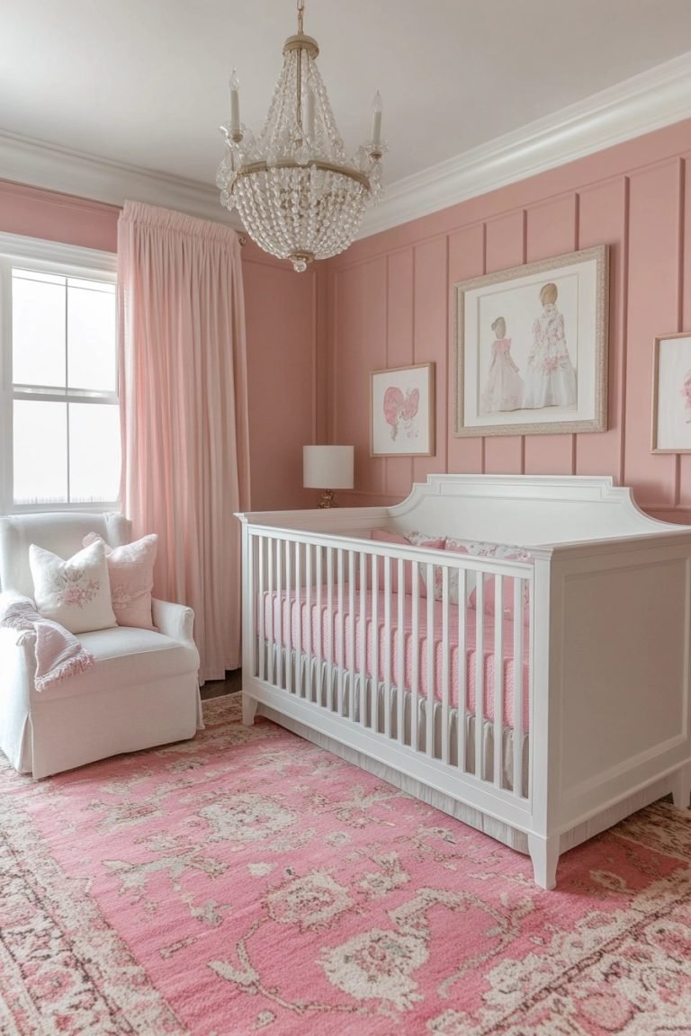 29 Pink Nursery Ideas To Make Your Baby’s Room Feel Magical - Courtneys ...