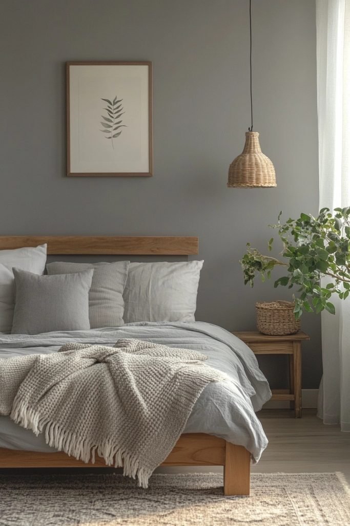 Minimalist Gray Boho Retreat