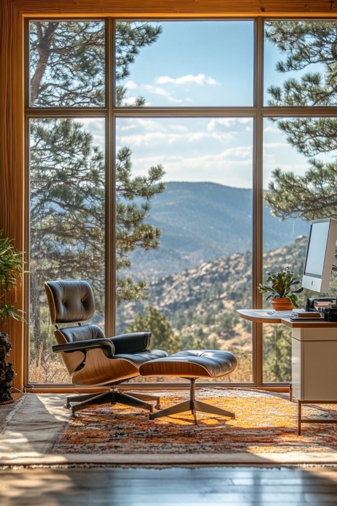 Minimalist Mountain View Office
