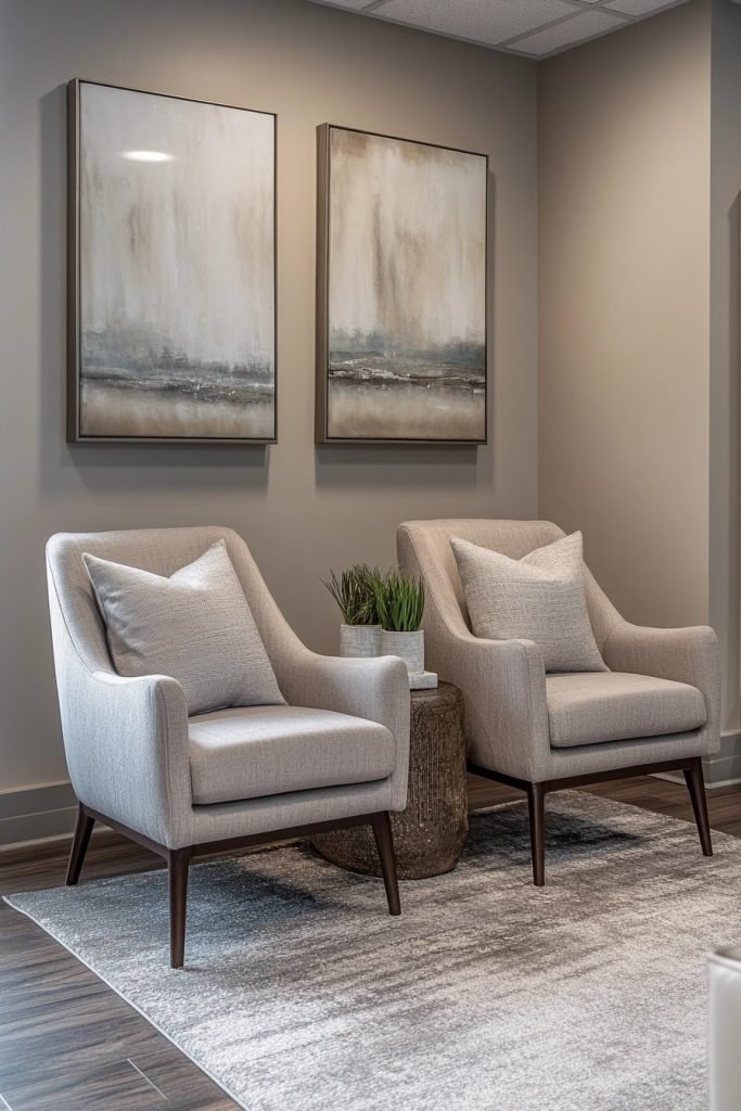 Modern Psychotherapist's Office