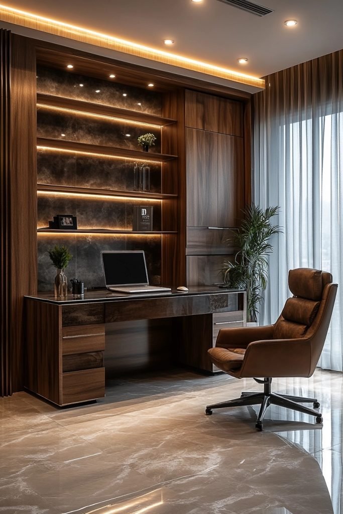 Modern Real Estate Broker Office