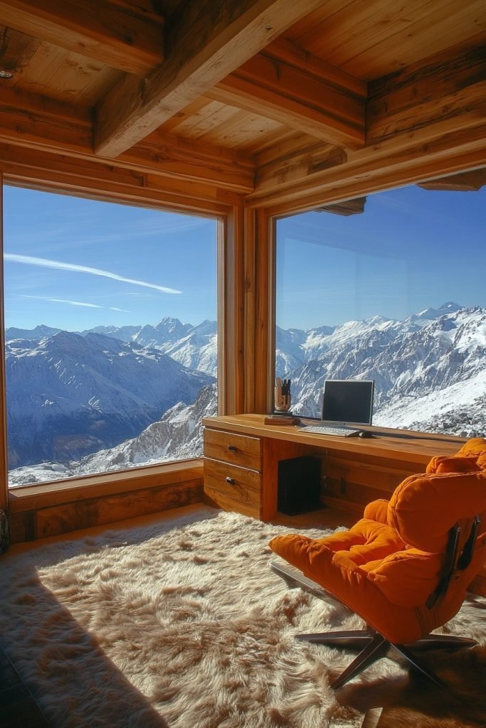 Mountain Top High-altitude Office