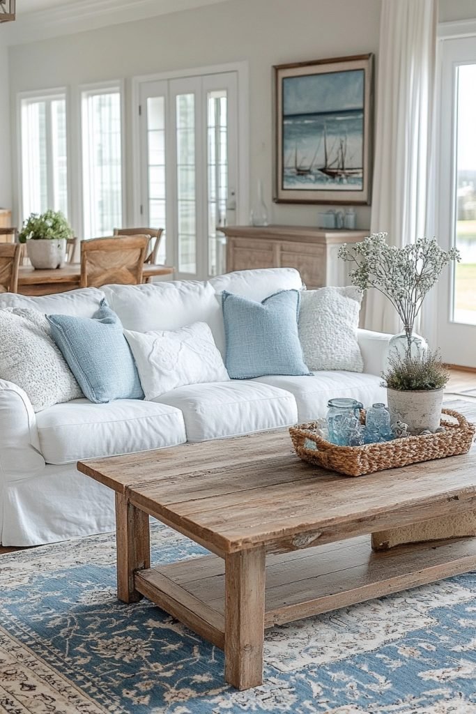 Nautical Nest Living Room
