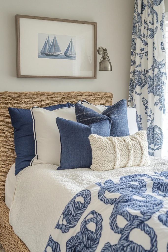 Navy Knot Nook