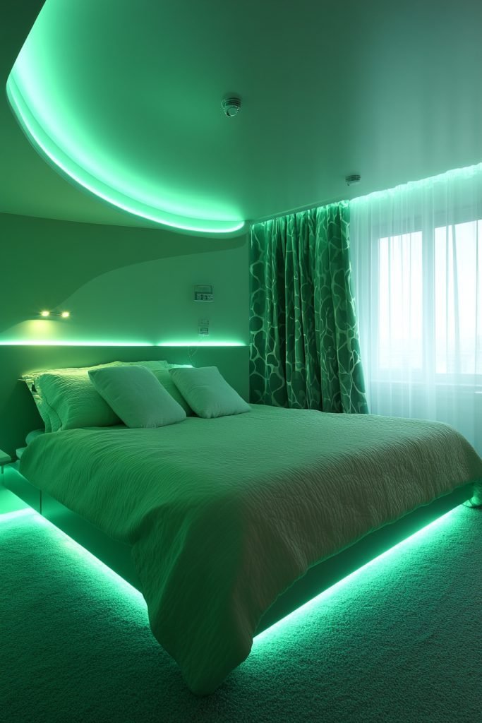Neon Green Energy Pod