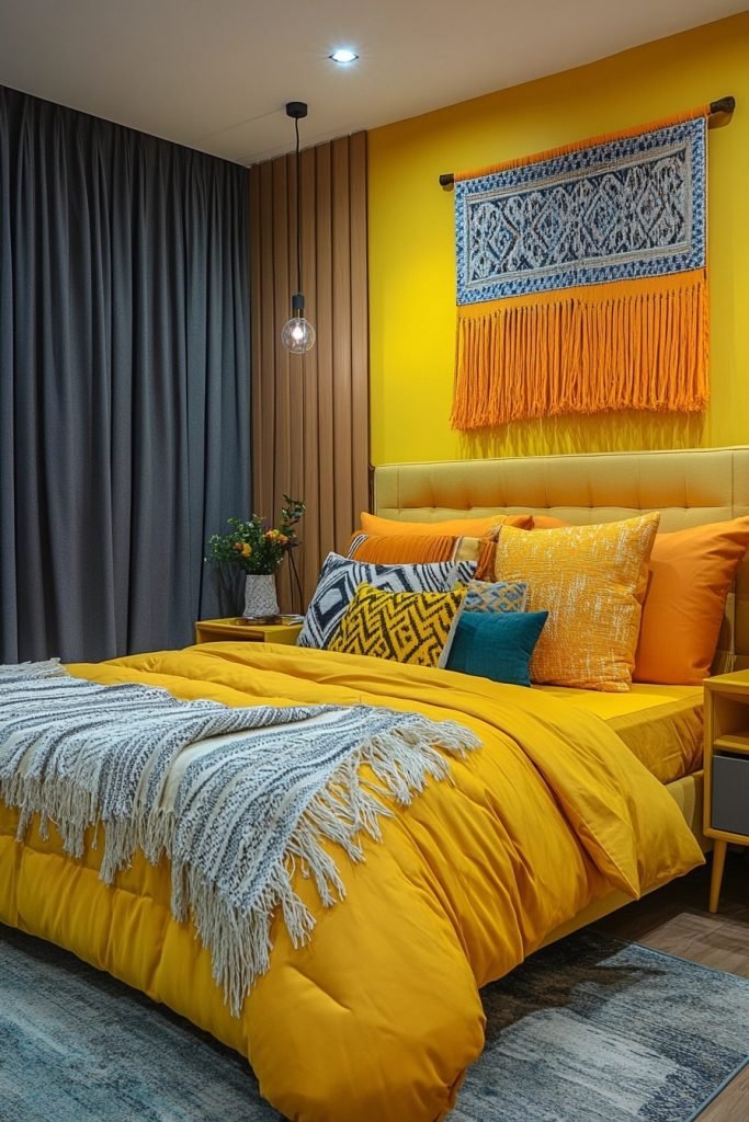 Neon Yellow Boho Niche