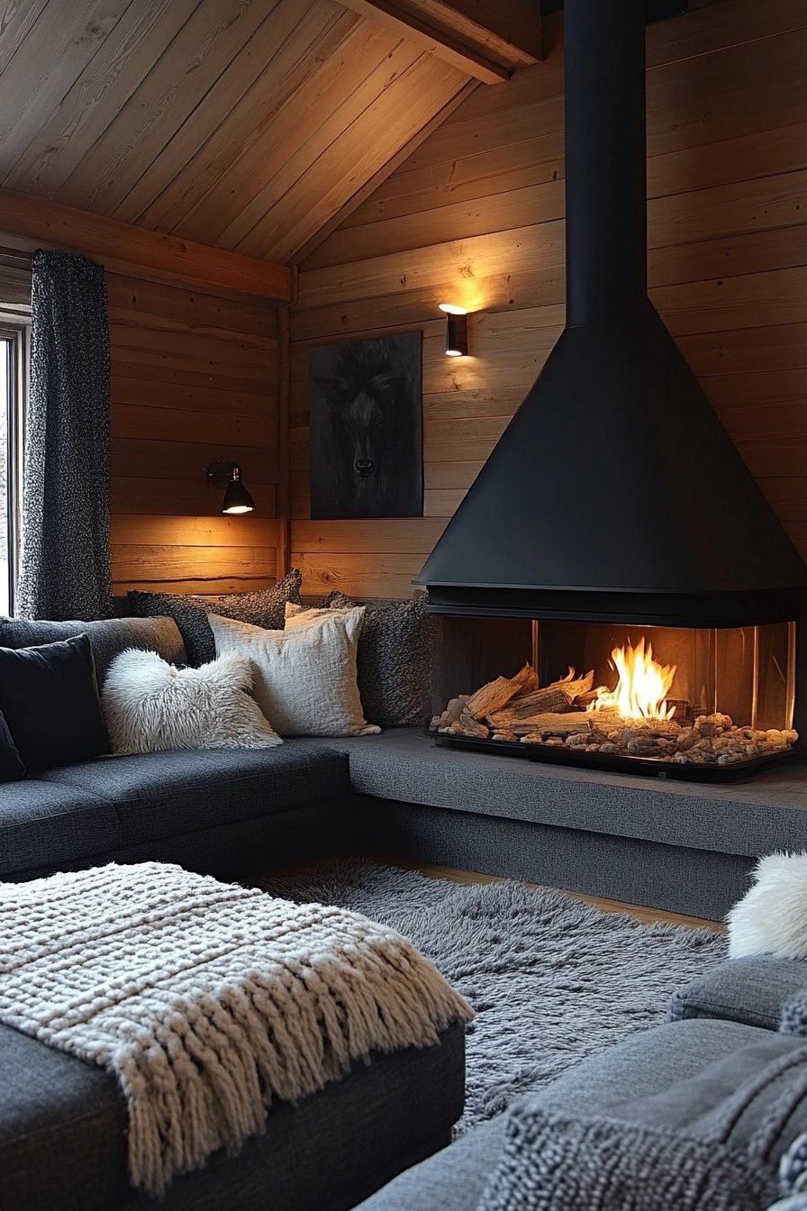 29 Small Nordic Cabin Interior Ideas To Create A Calm And Cozy Vibe ... - Nordic Small Space Interior Decorating Ideas