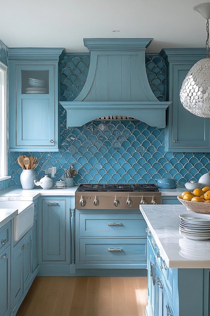 Ocean Inspired Kitchen