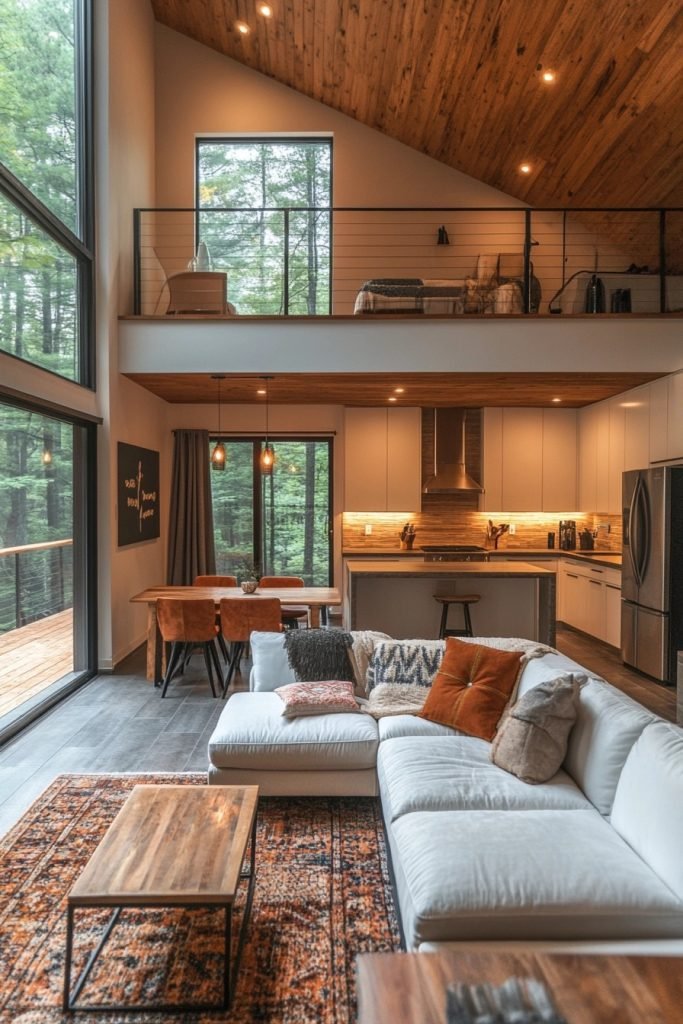 Open-Plan Living Cabin
