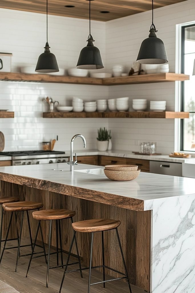 Organic Kitchen Opulence