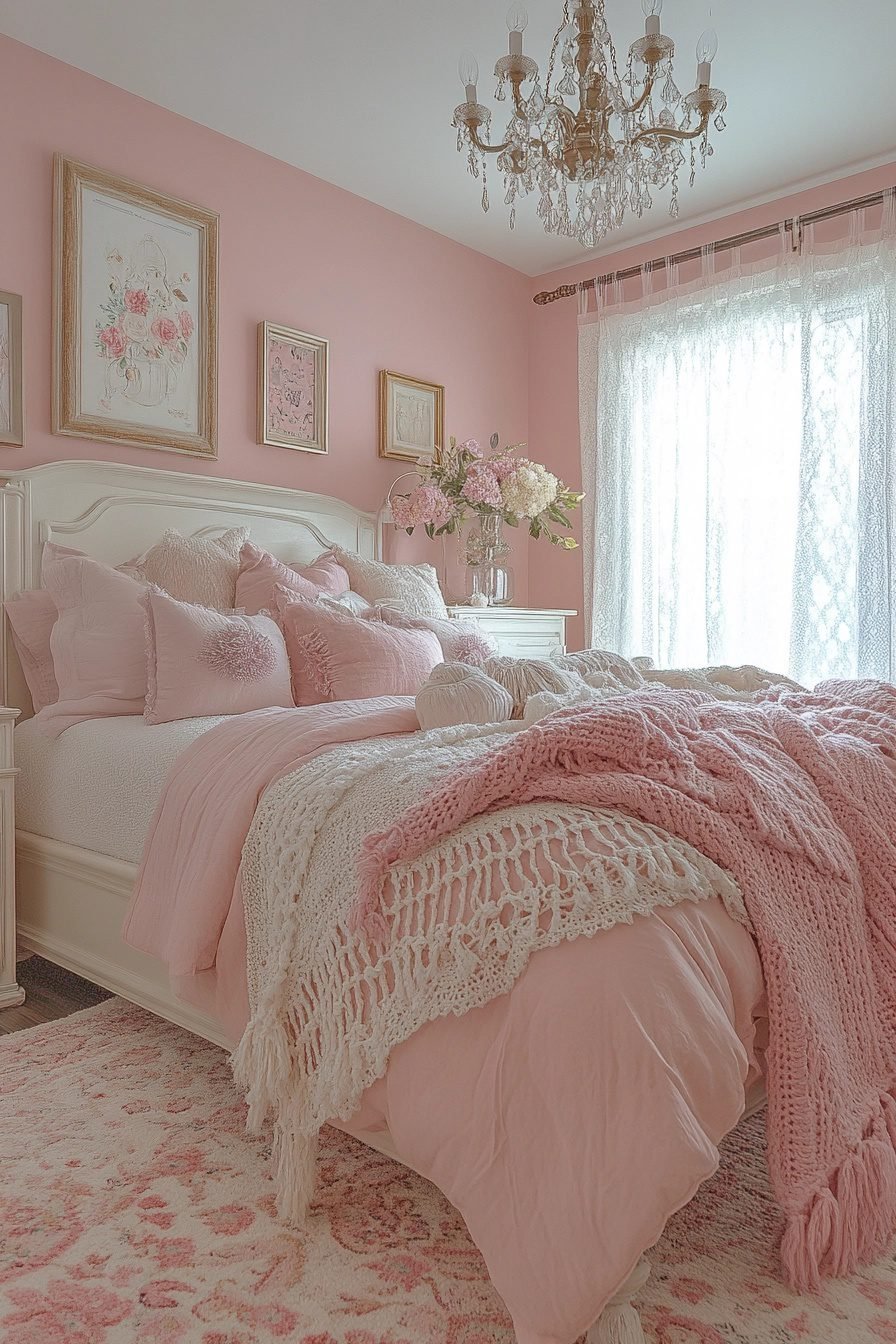 29 Pink Fantasy Bedroom Ideas For An Enchanting And Cozy Atmosphere ...