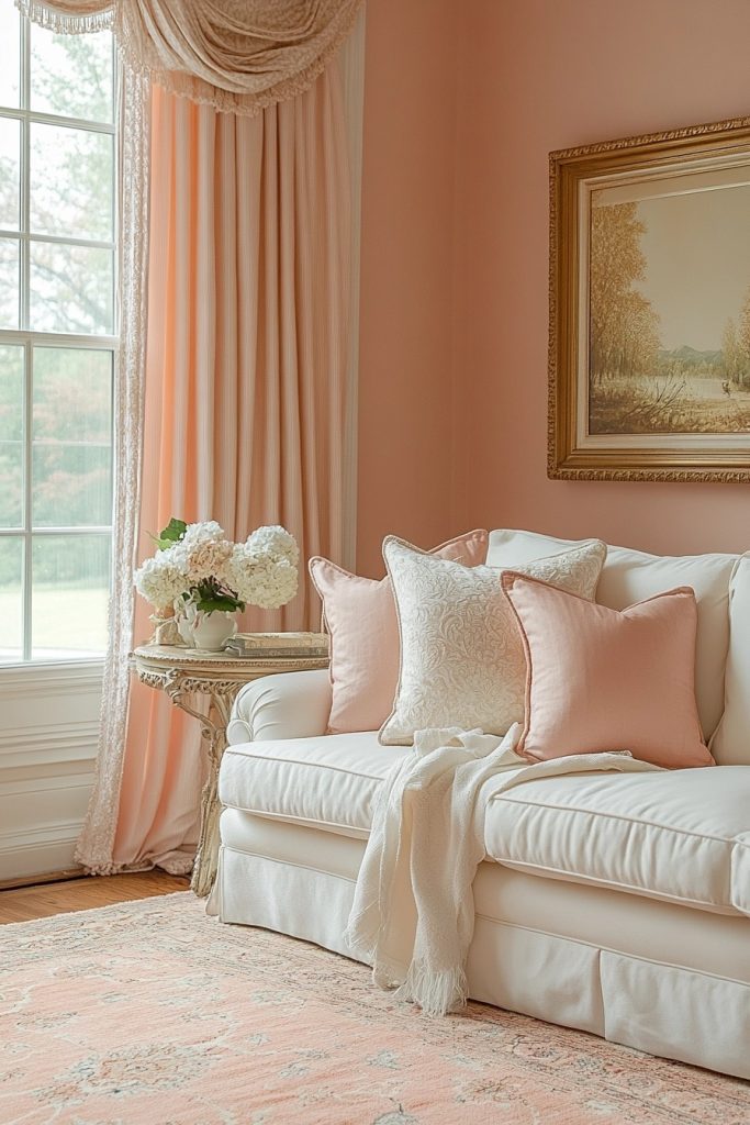 Peach Pink Tranquility