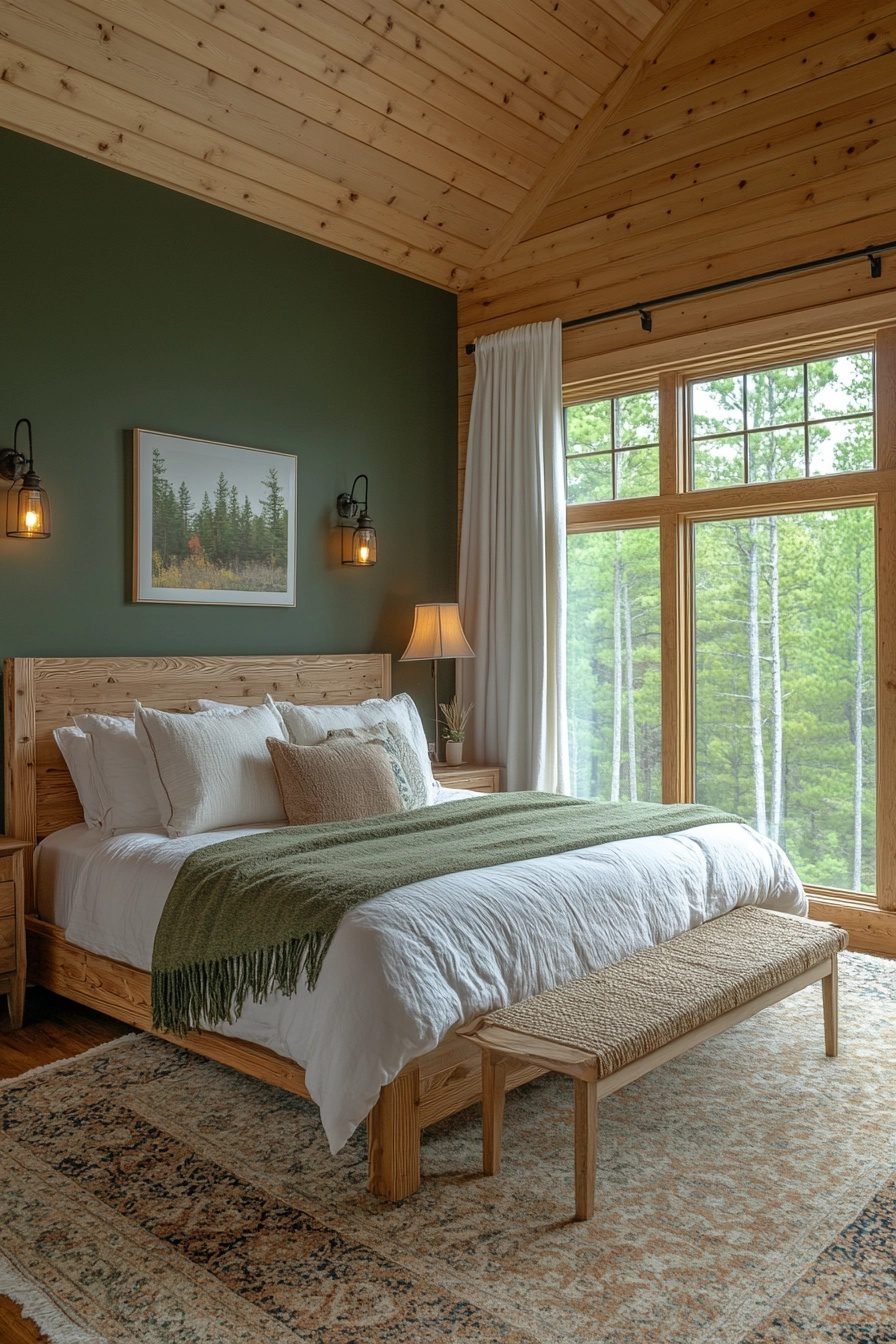 29 Cozy Cabin Bedrooms That Blend Comfort With Rustic Elegance ...