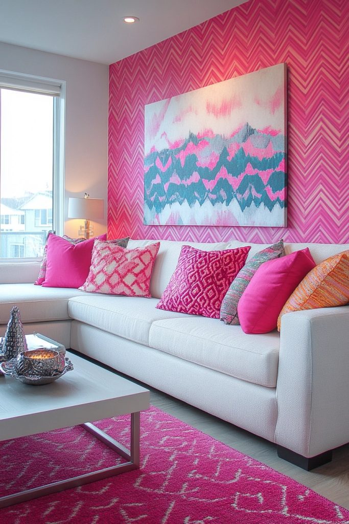 Pink Chevron Chic