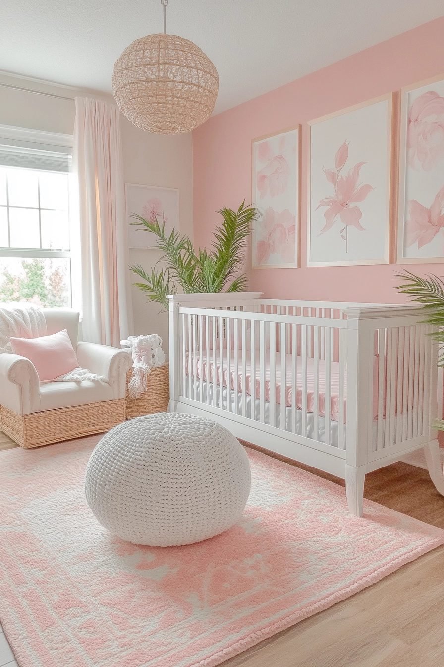 29 Pink Nursery Ideas To Make Your Baby’s Room Feel Magical - Courtneys ...