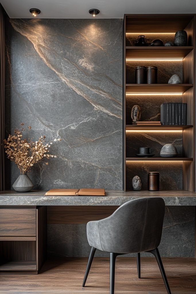 Polished Soapstone Workspaces