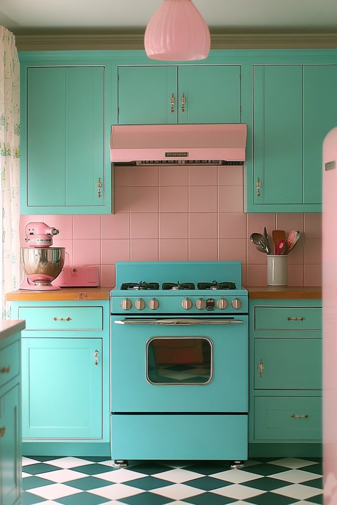 Retro Chic Kitchen