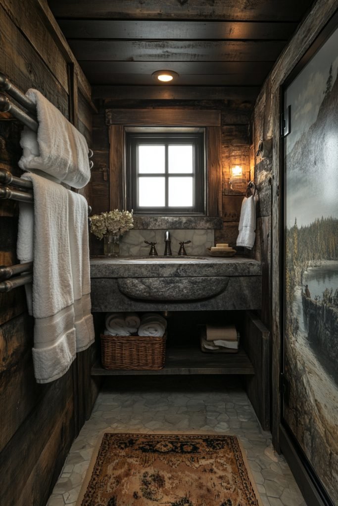 Rod and Reel Bathroom