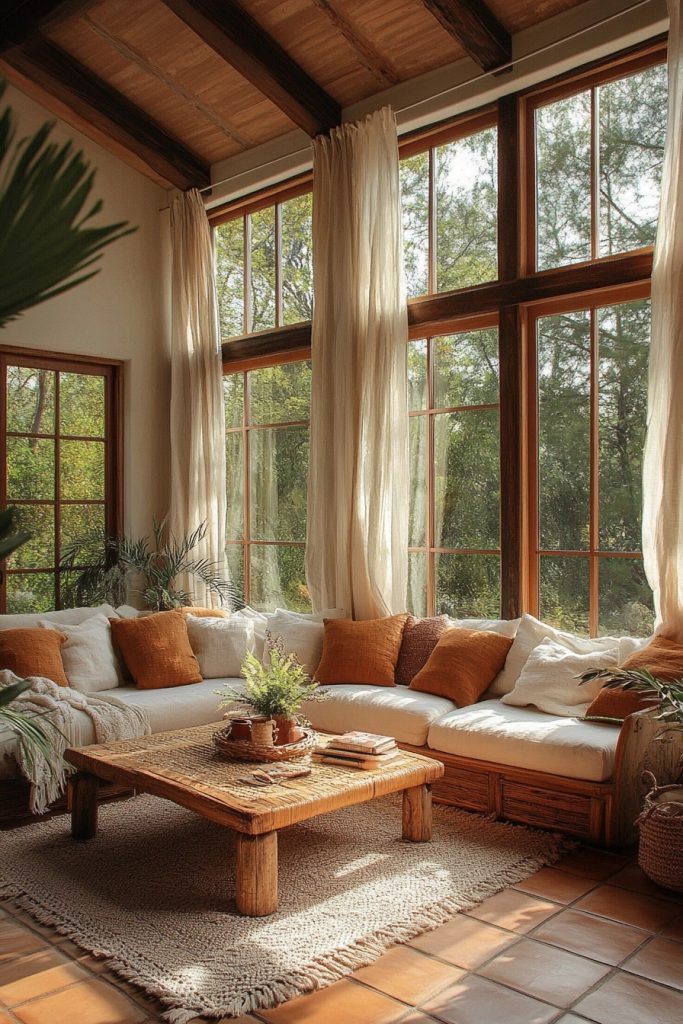 Rustic Sunroom