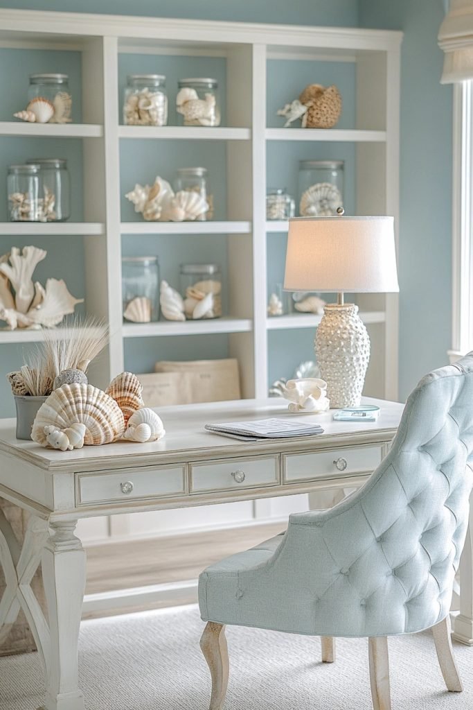 Seashell Decor Study