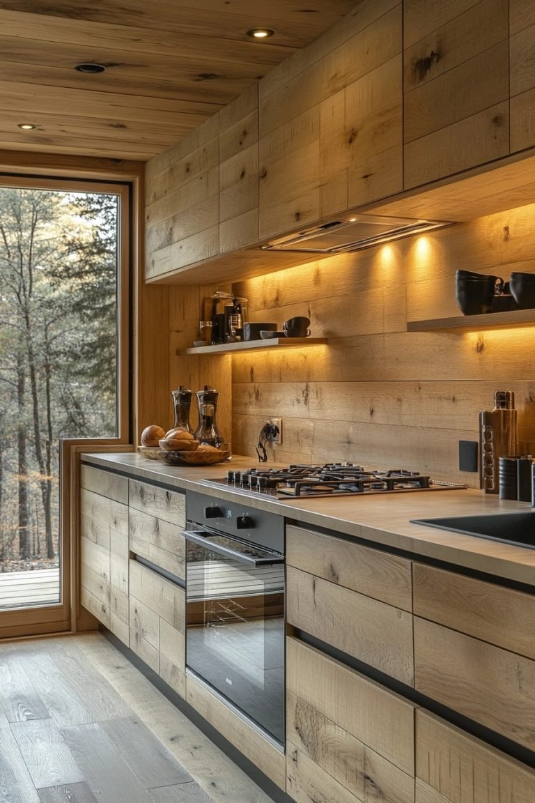 29 Small Cabin Kitchen Ideas That Blend Function And Aesthetic ...