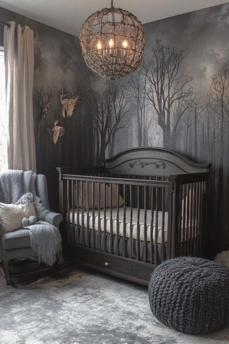 29 Western Gothic Nursery Ideas To Inspire Your Little One's First