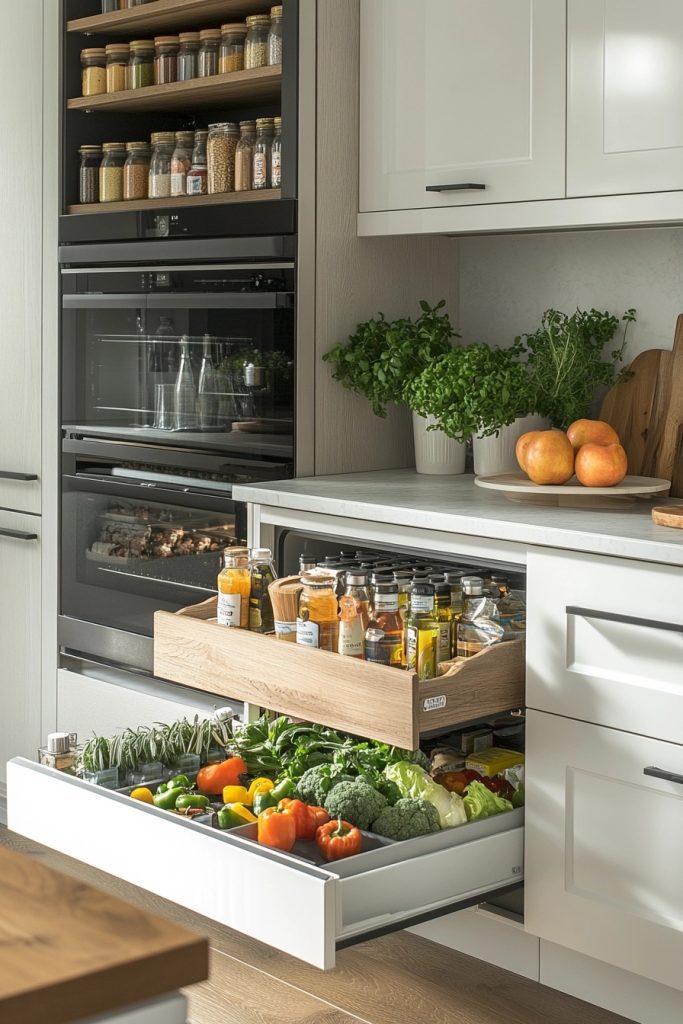 Space-Saving Smart Kitchen