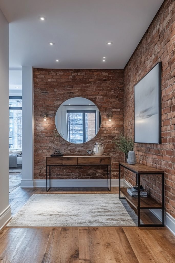 Stylish Loft Entryway