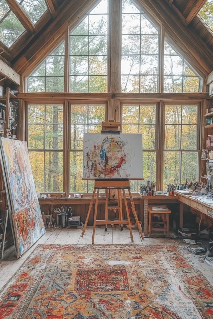 Sunlit Artist’s Atelier
