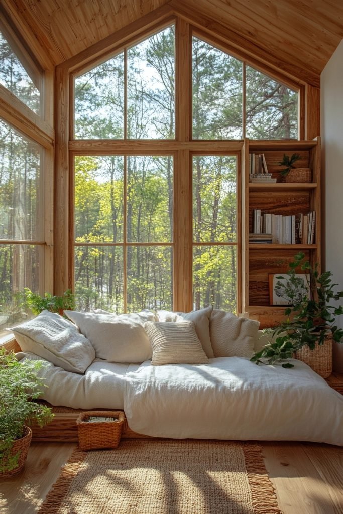 Sunlit Reading Room