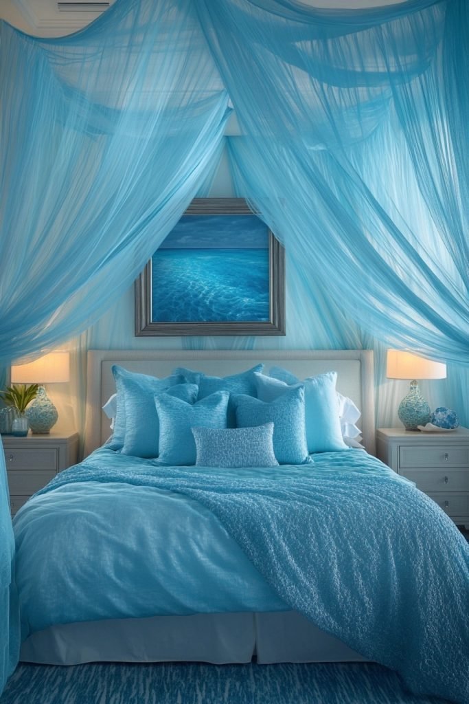 Tranquil Blue Lagoon Oasis