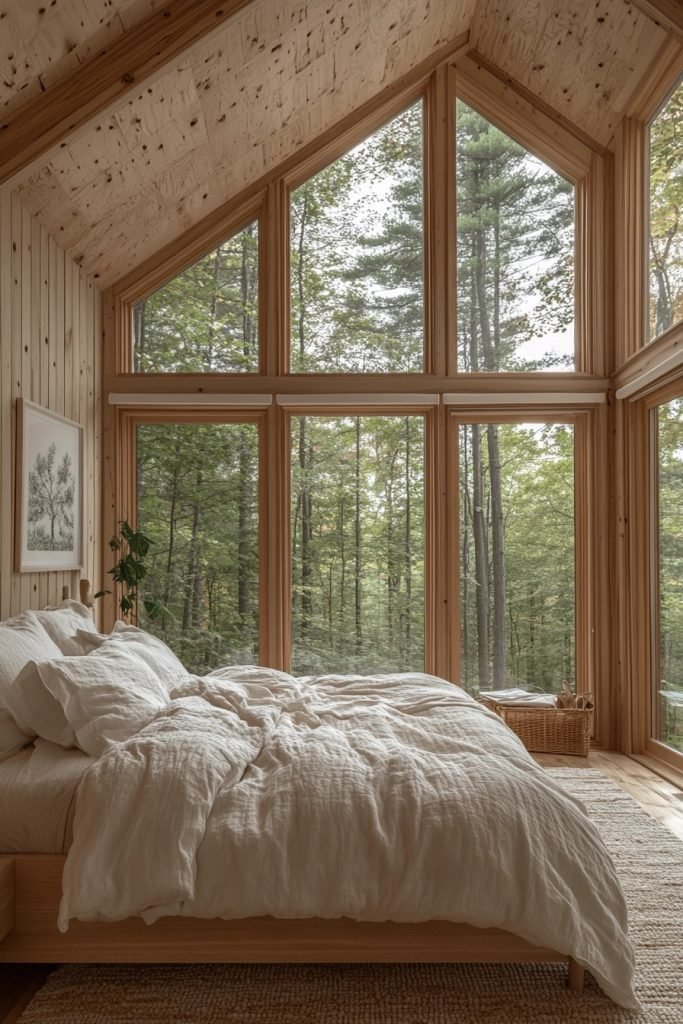 Tranquil Cabin Bedroom
