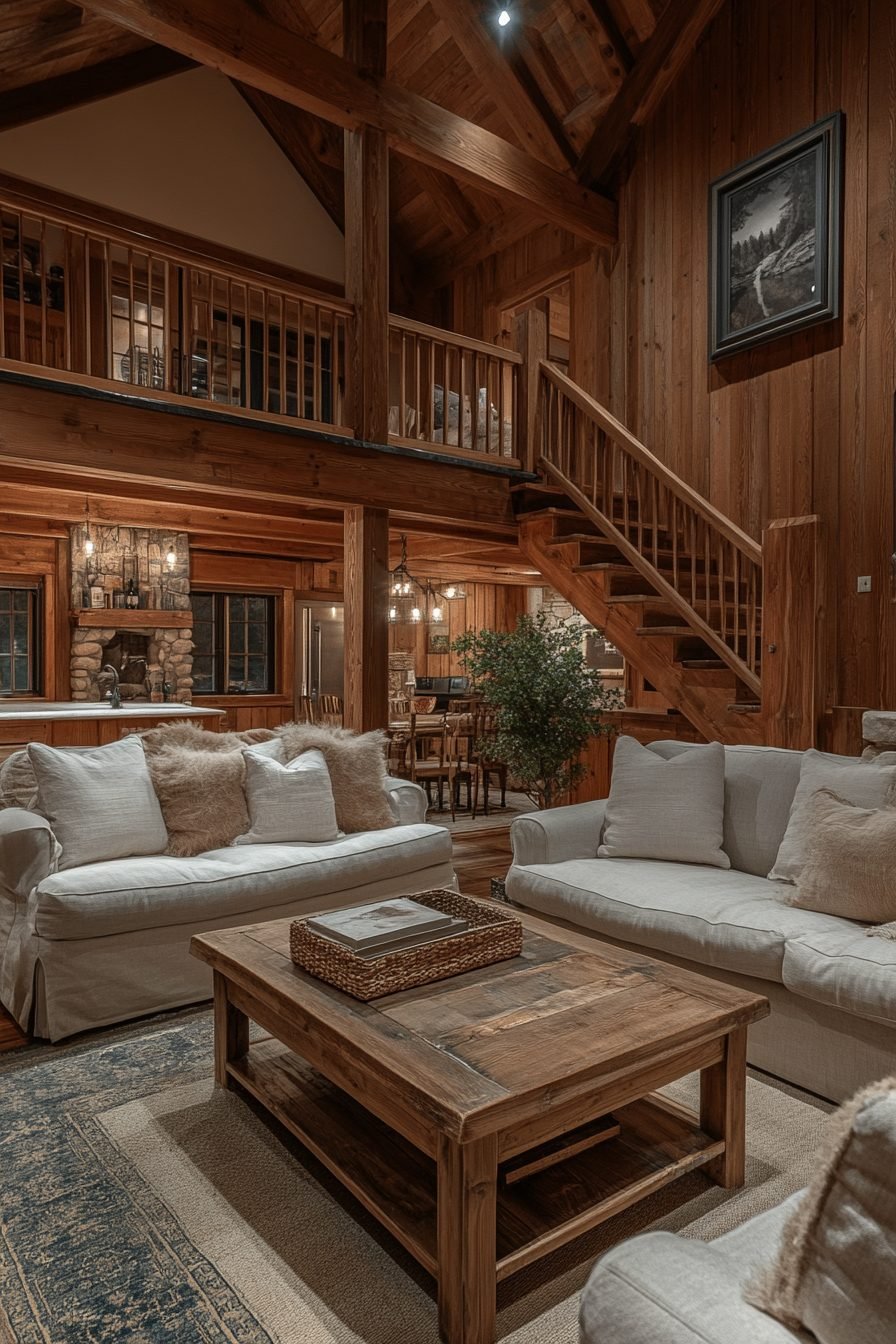 29 Small Cabin Interior With Loft Ideas For Smart Space-Saving ...