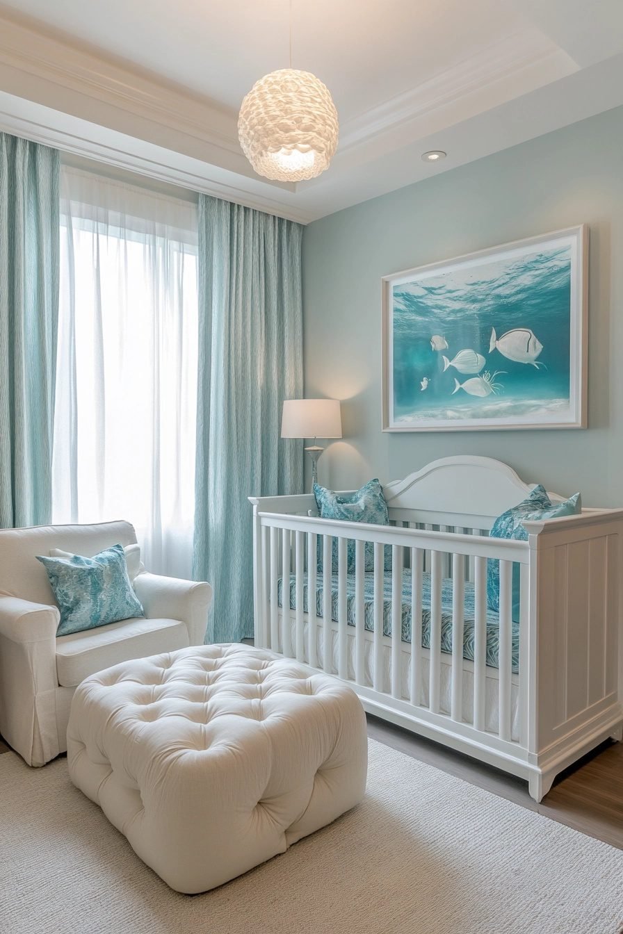 29 Ocean Nursery Ideas To Bring Underwater Magic To Your Baby’s Space ...