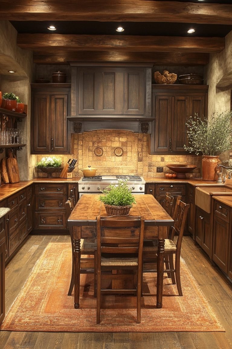 29 Earthy Kitchen Ideas To Incorporate Natural Materials And Tones