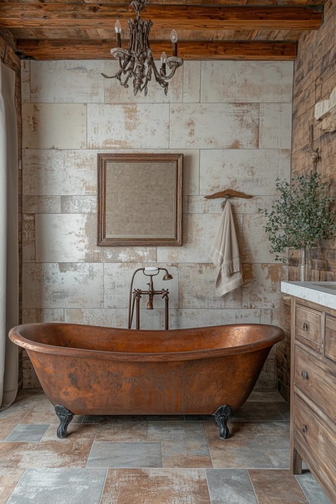 Weathered Bathroom Wonders