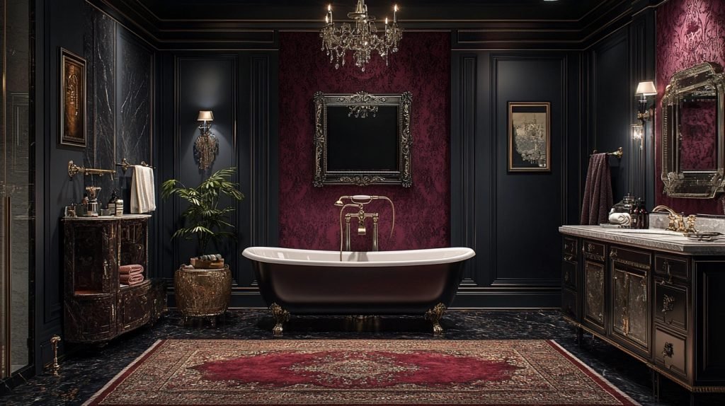 Western Gothic Bathroom