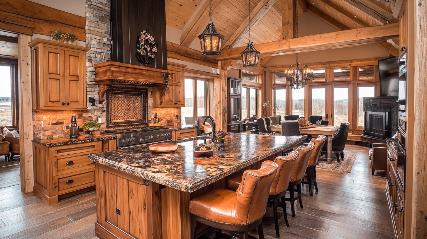 29 Small Cabin Interior Kitchen Ideas To Transform Your Compact Cooking ...