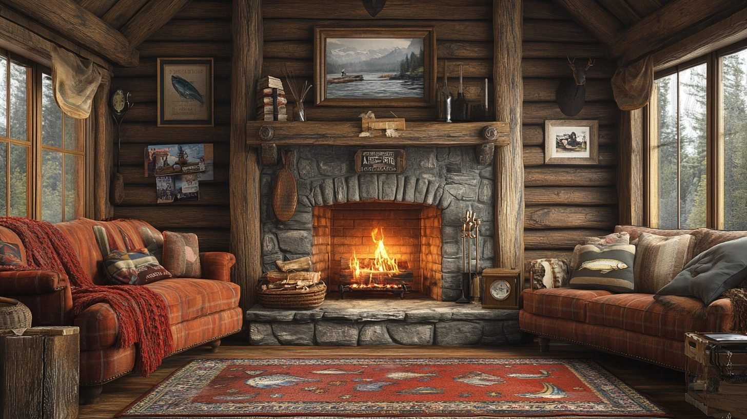 29 Small Fishing Cabin Interior Ideas To Create The Ultimate Fisherman ...