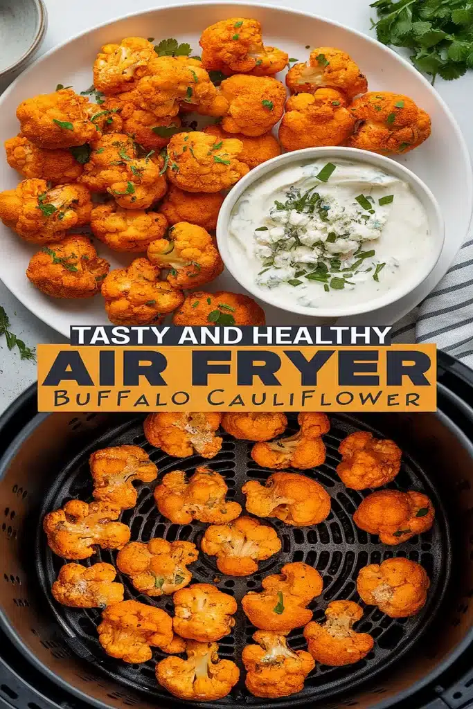 Air Fryer Buffalo Cauliflower Recipe