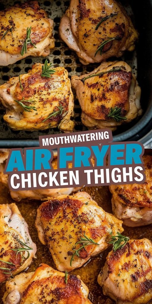 Air Fryer Chicken Thighs Recipe