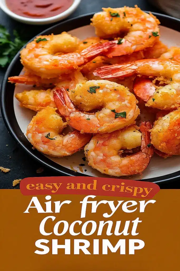 Crispy Air Fryer Coconut Shrimp Recipe 1 Air Fryer Coconut Shrimp