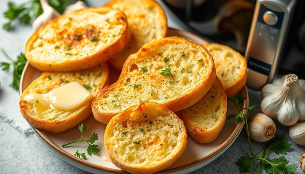 Air Fryer Garlic Bread