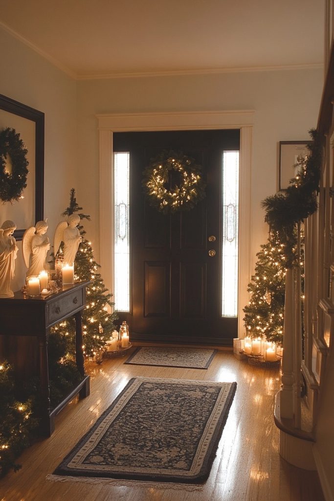 Angelic Christmas Foyer