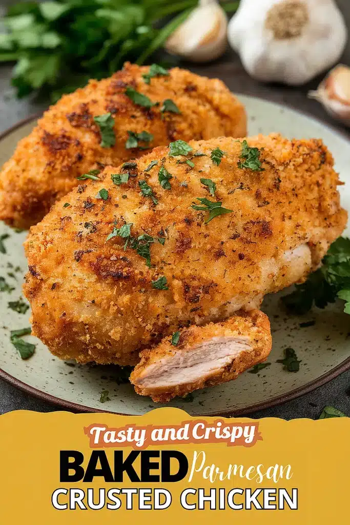 Baked Parmesan Crusted Chicken