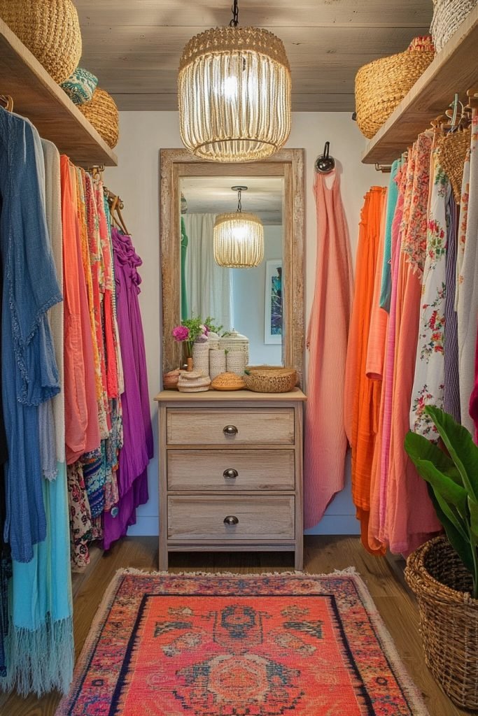 Beachy Boho Dressing Room