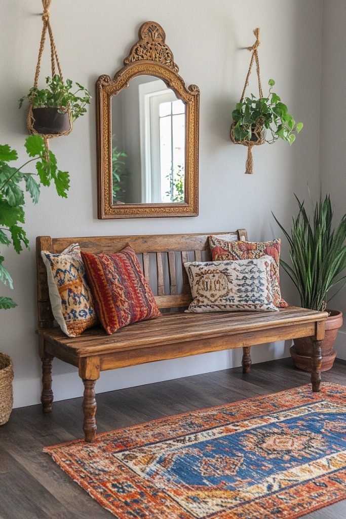 Bohemian Chic Vestibule